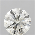 Diamante Natural 1.51 quilates, Redondo , Color K, claridad SI2 y certificado IGI