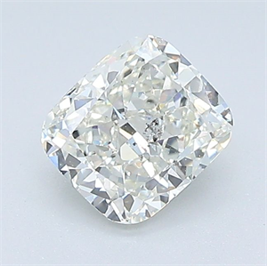 Foto Diamante Natural 0.90 quilates, Del cojín , Color I, claridad SI1 y certificado GIA de