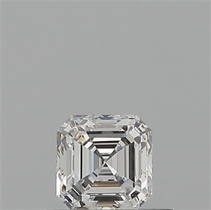 Picture of Natural Diamond 0.50 Carats, Asscher with  Cut, E Color, VVS1 Clarity and Certified by GIA