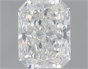 Natural Diamond 1.22 Carats, Radiant with  Cut, F Color, VS2 Clarity and Certified by GIA