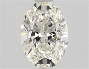 Picture of Natural Diamond 1.04 Carats, Oval with  Cut, H Color, VVS2 Clarity and Certified by GIA