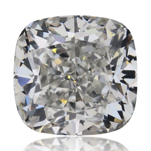 Foto Diamante Natural 0.55 quilates, Del cojín , Color H, claridad SI1 y certificado GIA de