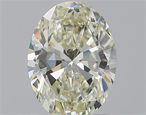 Foto Diamante Natural 1.00 quilates, Ovalado , Color L, claridad VS1 y certificado GIA de