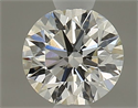 Diamante Natural 0.43 quilates, Redondo , Color I, claridad VVS2 y certificado GIA