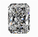 Natural Diamond 0.52 Carats, Radiant with  Cut, D Color, VVS1 Clarity and Certified by GIA