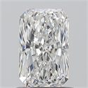 Natural Diamond 1.01 Carats, Radiant with  Cut, D Color, SI2 Clarity and Certified by GIA
