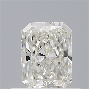 Picture of Natural Diamond 0.60 Carats, Radiant with  Cut, I Color, VVS2 Clarity and Certified by GIA