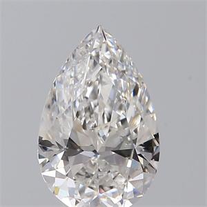 Picture of Natural Diamond 0.80 Carats, Pear with  Cut, F Color, SI1 Clarity and Certified by GIA