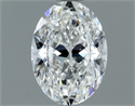 Diamante Natural 0.92 quilates, Ovalado , Color G, claridad SI1 y certificado GIA