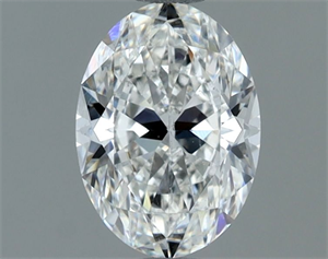 Foto Diamante Natural 0.92 quilates, Ovalado , Color G, claridad SI1 y certificado GIA de
