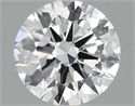 Lab Grown Diamond 1.45 Carats, Round with Ideal Cut, E Color, VS2 Clarity and Certified by IGI