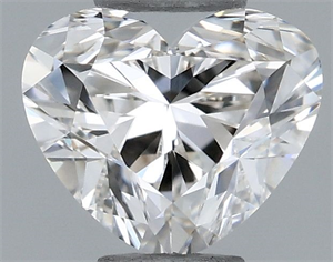 Picture of Natural Diamond 0.50 Carats, Heart with  Cut, I Color, VVS2 Clarity and Certified by GIA