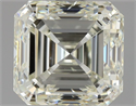Natural Diamond 1.50 Carats, Asscher with  Cut, L Color, SI1 Clarity and Certified by GIA