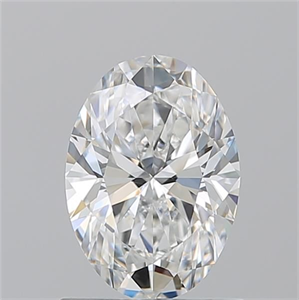 Picture of Natural Diamond 1.05 Carats, Oval with  Cut, E Color, VVS1 Clarity and Certified by GIA