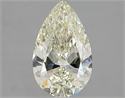 Natural Diamond 1.53 Carats, Pear with  Cut, M Color, IF Clarity and Certified by GIA
