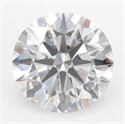 Del inventario de diamantes de laboratorio, 7.34 quilates, Redondo , Color D, claridad IF y certificado IGI