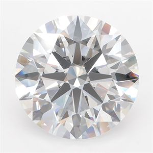 Picture of Lab Grown Diamond 7.34 Carats, Round with Ideal Cut, D Color, IF Clarity and Certified by IGI