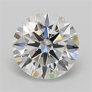 Picture of Lab Grown Diamond 1.02 Carats, Round with Ideal Cut, D Color, VVS2 Clarity and Certified by IGI