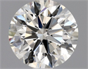 Diamante Natural 0.75 quilates, Redondo , Color J, claridad VVS1 y certificado GIA