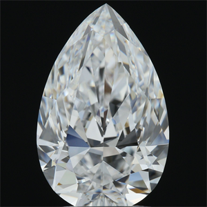 Foto Diamante Natural 2.85 quilates, De pera , Color D, claridad IF y certificado GIA de
