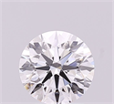 Lab Grown Diamond 1.51 Carats, Round with Ideal Cut, D Color, VS1 Clarity and Certified by IGI