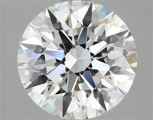 Picture of Lab Grown Diamond 3.10 Carats, Round with Excellent Cut, E Color, VVS2 Clarity and Certified by IGI