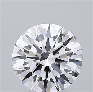 Picture of Lab Grown Diamond 1.53 Carats, Round with Ideal Cut, D Color, VS1 Clarity and Certified by IGI