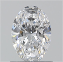 Diamante Natural 0.90 quilates, Ovalado , Color D, claridad VS1 y certificado GIA