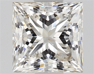 Picture of Natural Diamond 0.80 Carats, Princess with  Cut, I Color, VVS2 Clarity and Certified by GIA