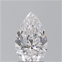 Natural Diamond 2.23 Carats, Pear with  Cut, D Color, IF Clarity and Certified by GIA