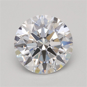 Picture of Lab Grown Diamond 1.13 Carats, Round with Ideal Cut, E Color, VVS1 Clarity and Certified by IGI