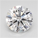 Lab Grown Diamond 3.04 Carats, Round with Ideal Cut, E Color, VVS2 Clarity and Certified by IGI