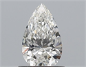 Diamante Natural 0.56 quilates, De pera , Color G, claridad SI1 y certificado GIA
