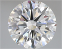 Lab Grown Diamond 4.08 Carats, Round with Ideal Cut, E Color, VVS1 Clarity and Certified by IGI