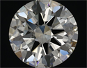 Diamante Natural 1.00 quilates, Redondo , Color K, claridad SI2 y certificado HRD