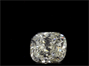 Natural Diamond 0.90 Carats, Cushion with  Cut, N Color, VS2 Clarity and Certified by GIA