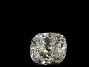 Picture of Natural Diamond 0.90 Carats, Cushion with  Cut, N Color, VS2 Clarity and Certified by GIA