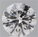 Lab Grown Diamond 5.04 Carats, Round with Excellent Cut, E Color, VVS2 Clarity and Certified by IGI