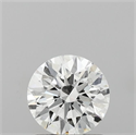 Lab Grown Diamond 1.06 Carats, Round with Ideal Cut, D Color, VVS2 Clarity and Certified by IGI