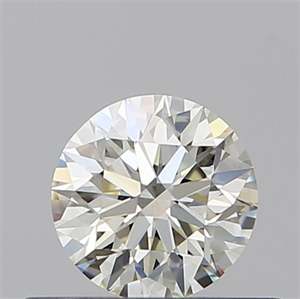 Picture of Natural Diamond 0.40 Carats, Round with Very Good Cut, K Color, VS1 Clarity and Certified by GIA