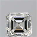 Diamante Natural 0.71 quilates, Asscher , Color I, claridad VS1 y certificado GIA