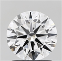Lab Grown Diamond 1.20 Carats, Round with Ideal Cut, E Color, VVS2 Clarity and Certified by IGI