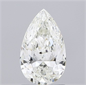 Diamante Natural 1.00 quilates, De pera , Color J, claridad SI2 y certificado GIA