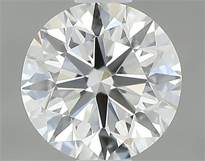 Picture of Natural Diamond 0.70 Carats, Round with Very Good Cut, H Color, IF Clarity and Certified by GIA