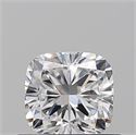 Natural Diamond 0.50 Carats, Cushion with  Cut, D Color, VVS1 Clarity and Certified by GIA