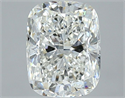 Natural Diamond 2.51 Carats, Cushion with  Cut, H Color, VS2 Clarity and Certified by GIA