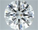 Natural Diamond 2.50 Carats, Round with Excellent Cut, E Color, VS1 Clarity and Certified by GIA