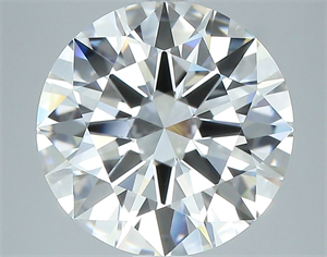 Picture of Natural Diamond 2.50 Carats, Round with Excellent Cut, E Color, VS1 Clarity and Certified by GIA