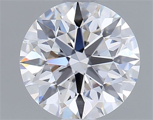 Picture of Lab Grown Diamond 1.04 Carats, Round with Ideal Cut, D Color, VVS2 Clarity and Certified by IGI