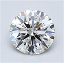 Diamante Natural 1.70 quilates, Redondo , Color I, claridad VS1 y certificado GIA